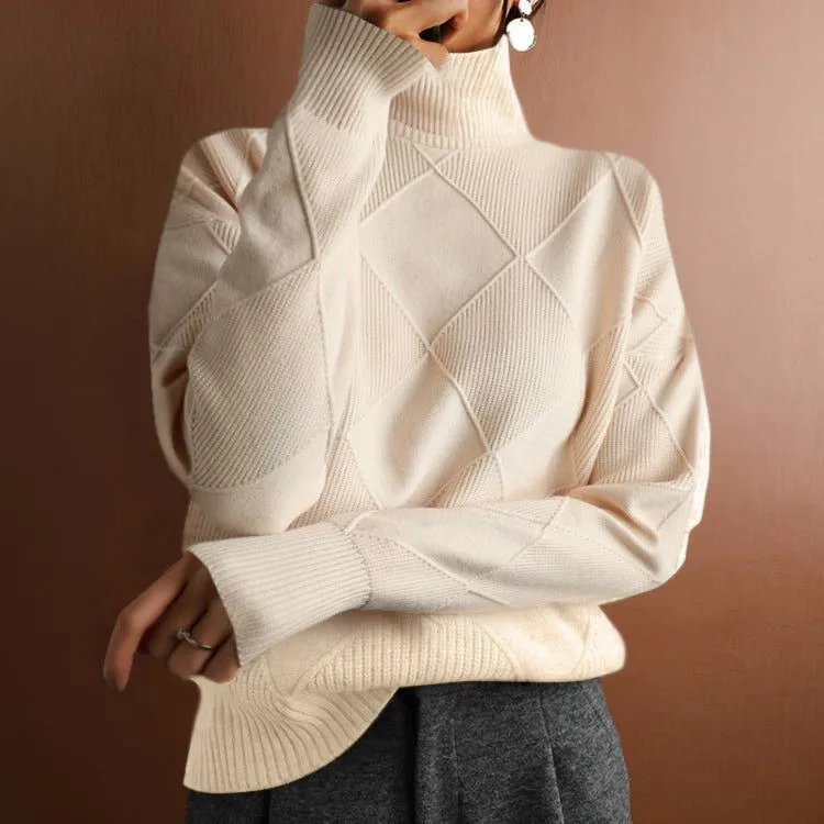 Clara | Argyle Sweater