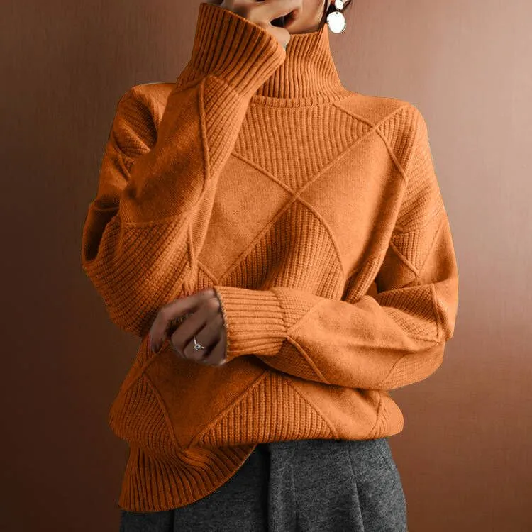 Clara | Argyle Sweater