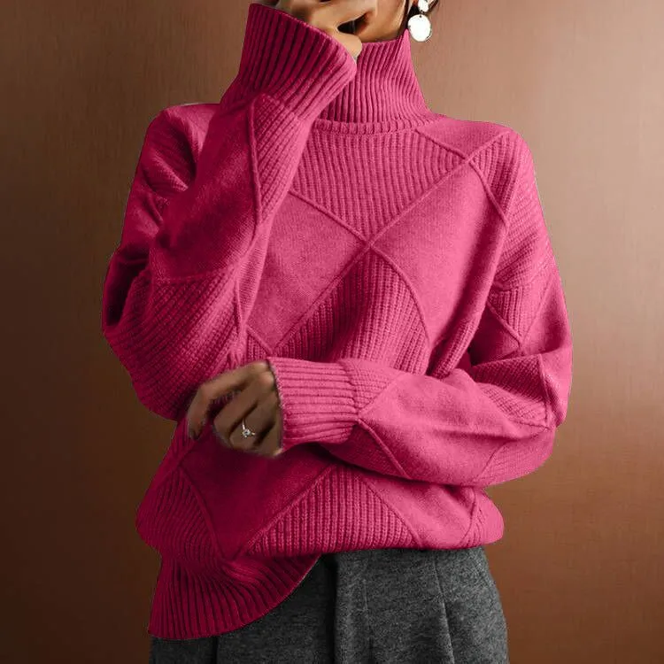Clara | Argyle Sweater