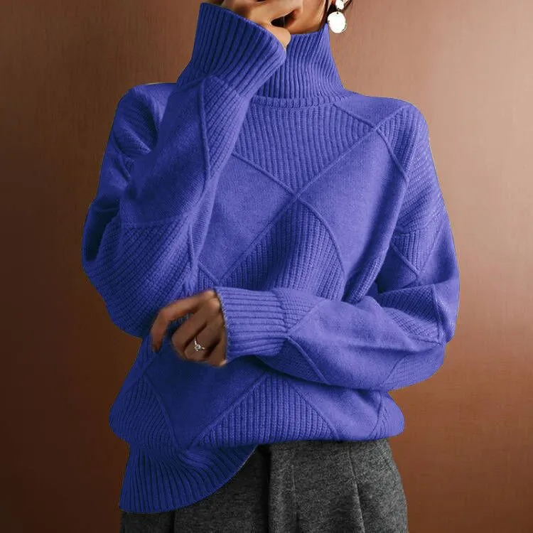 Clara | Argyle Sweater