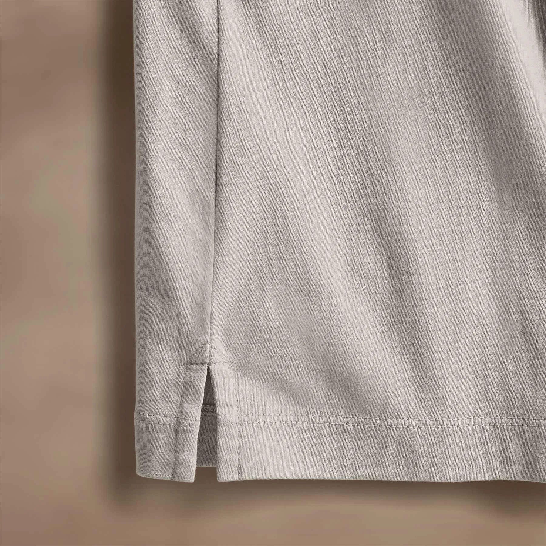 Clean Finish Jersey Shirt - Salt
