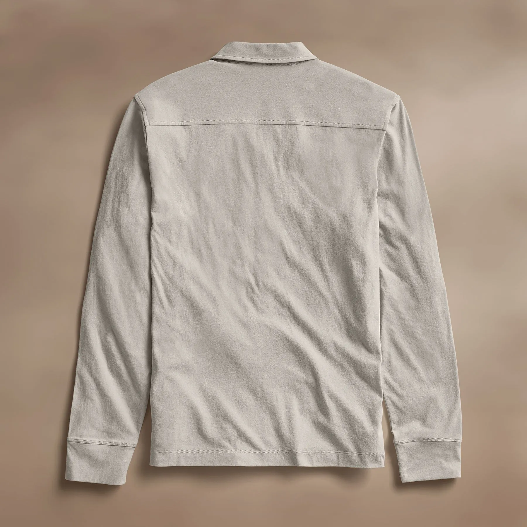 Clean Finish Jersey Shirt - Salt