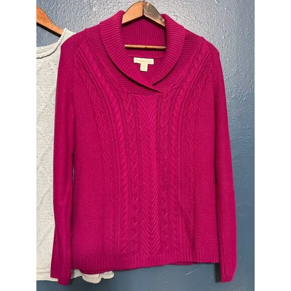 Coldwater Creek 2 Sweaters Bundle M &amp; L
