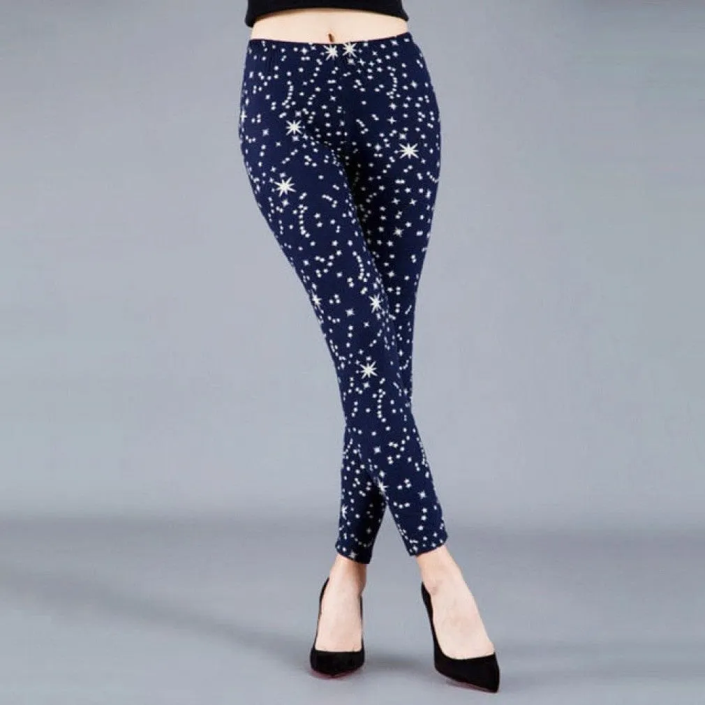 ContiNent 33 Leggings Floral Patterned Print Leggins For Women Leggings Houndstooth Sale Elastic Design Vintage Leggins