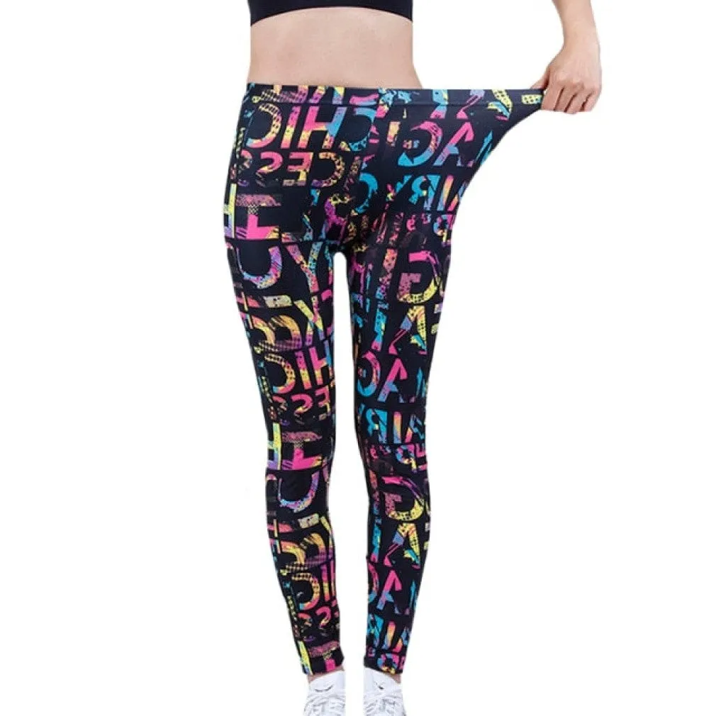 ContiNent 33 Leggings Floral Patterned Print Leggins For Women Leggings Houndstooth Sale Elastic Design Vintage Leggins