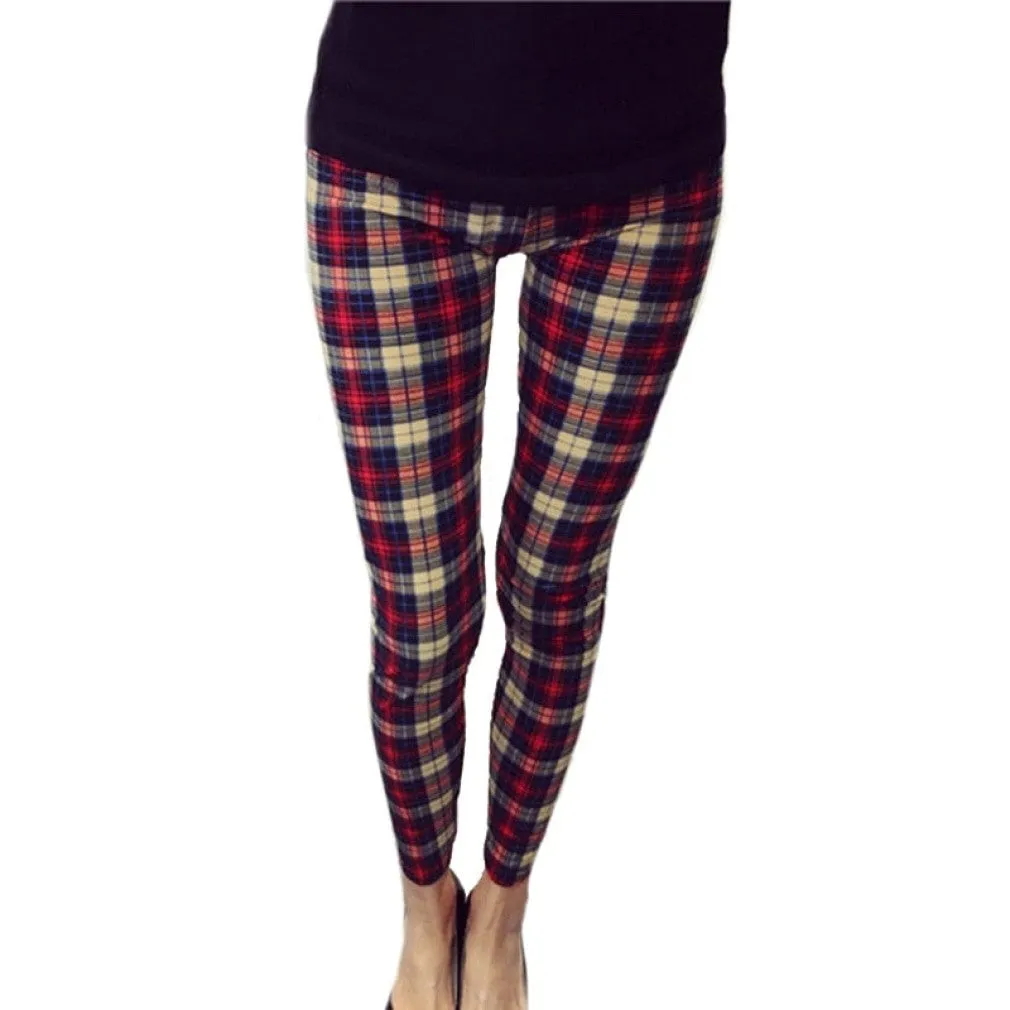 ContiNent 33 Leggings Floral Patterned Print Leggins For Women Leggings Houndstooth Sale Elastic Design Vintage Leggins