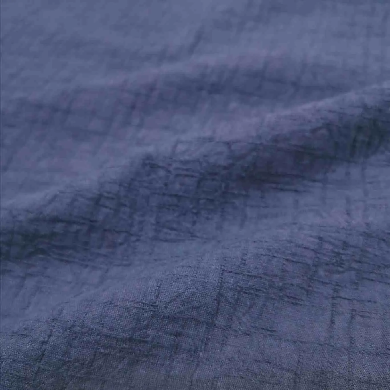 Cotton Wrinkled Dobby, Midnight - 2.25m piece
