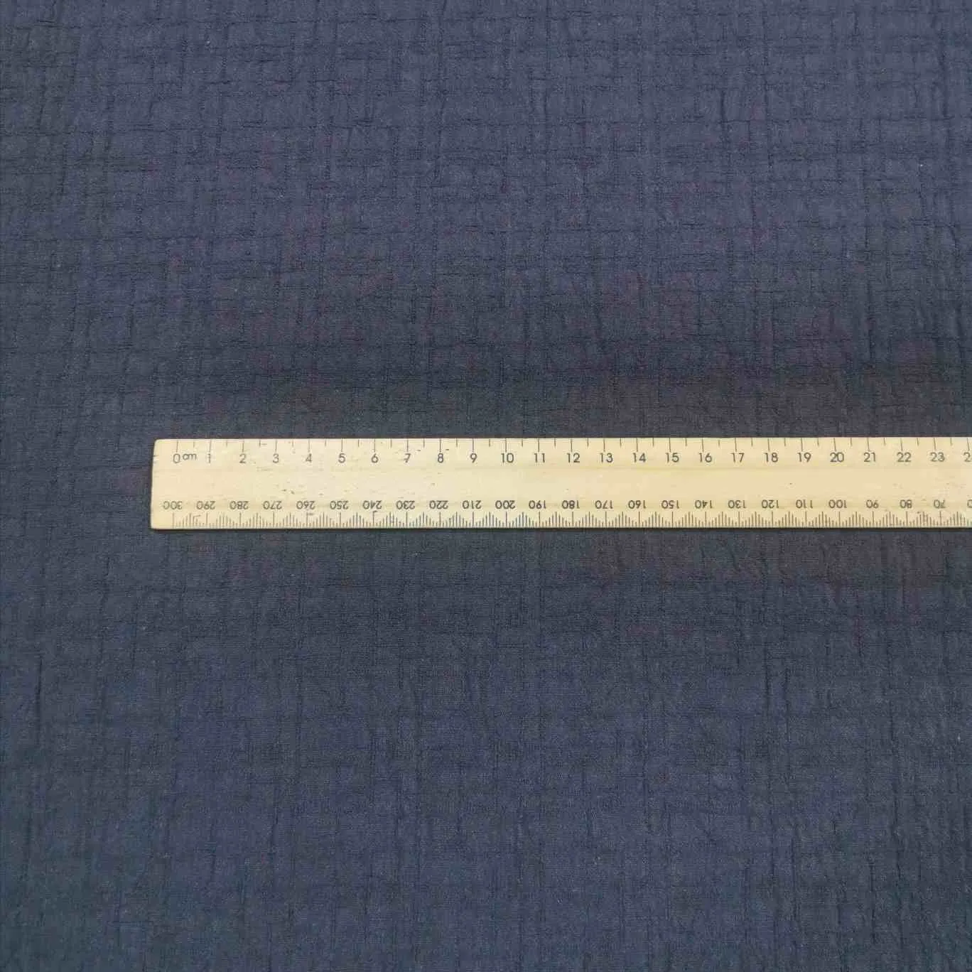Cotton Wrinkled Dobby, Midnight - 2.25m piece
