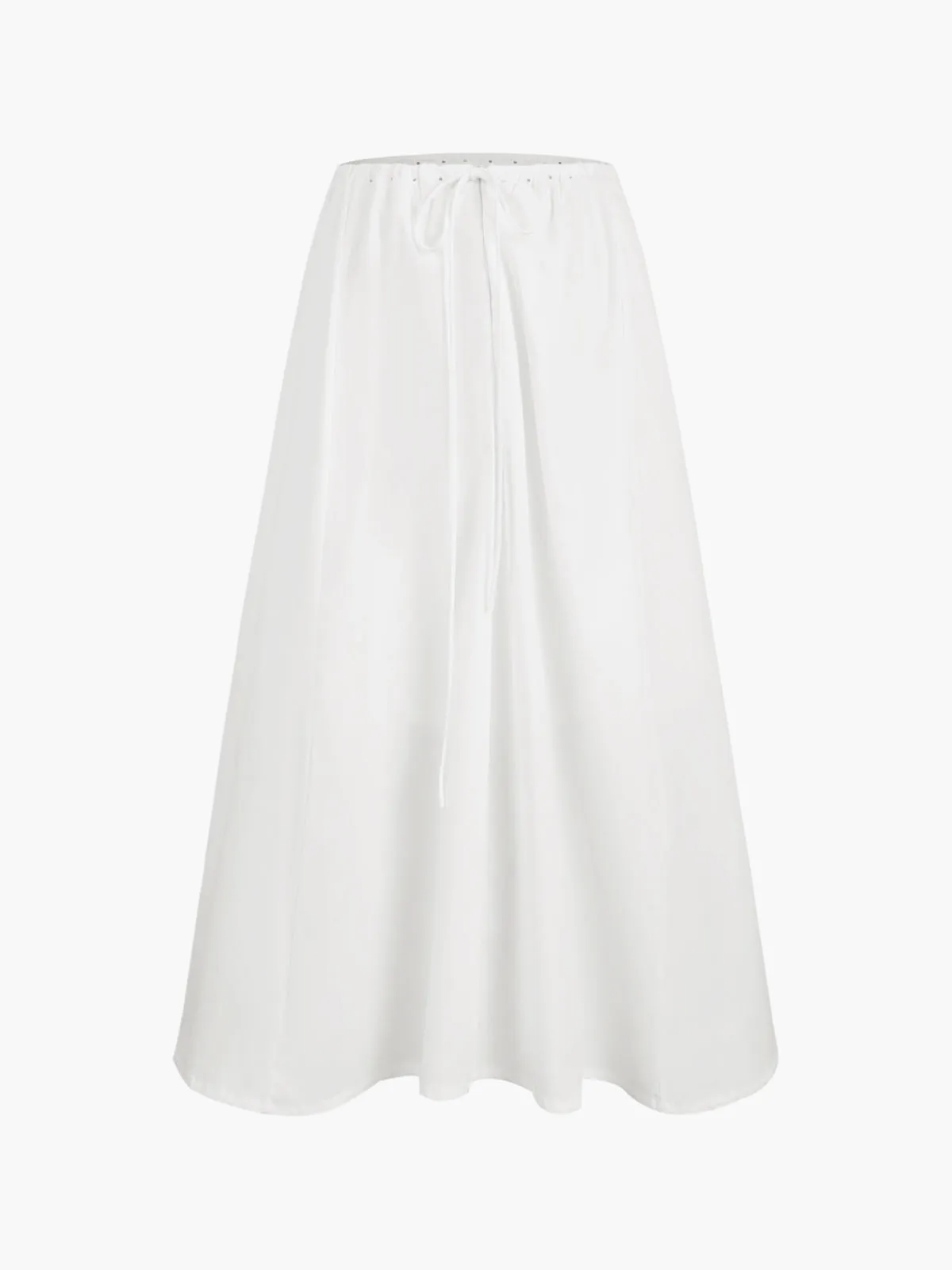 Cowgirl Aesthetics Semi-Sheer Zippered Maxi Skirt