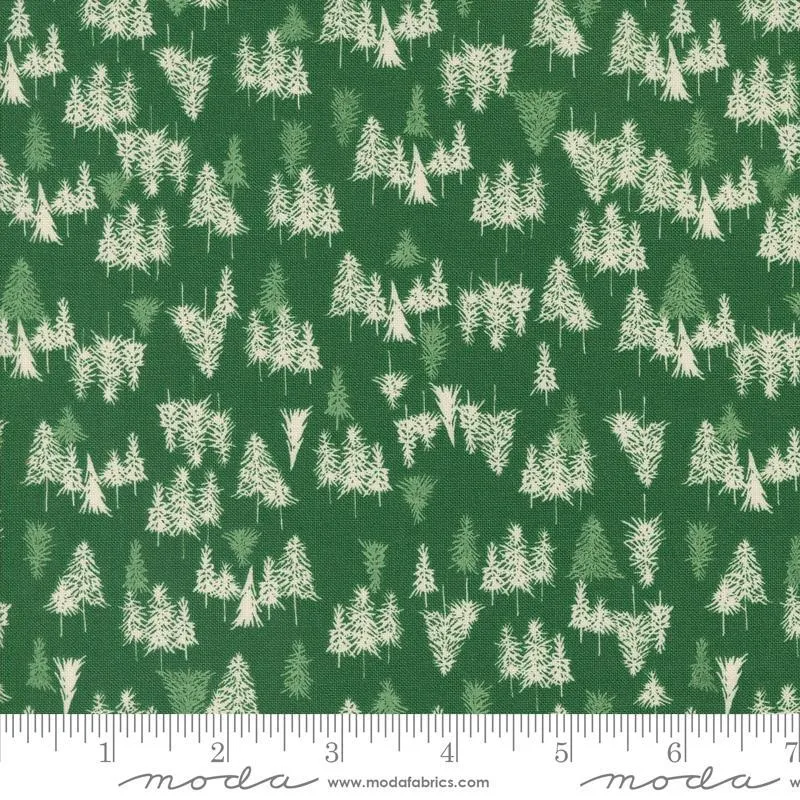 Cozy Wonderland by Moda Fabrics TREE FARM/HOLLY
