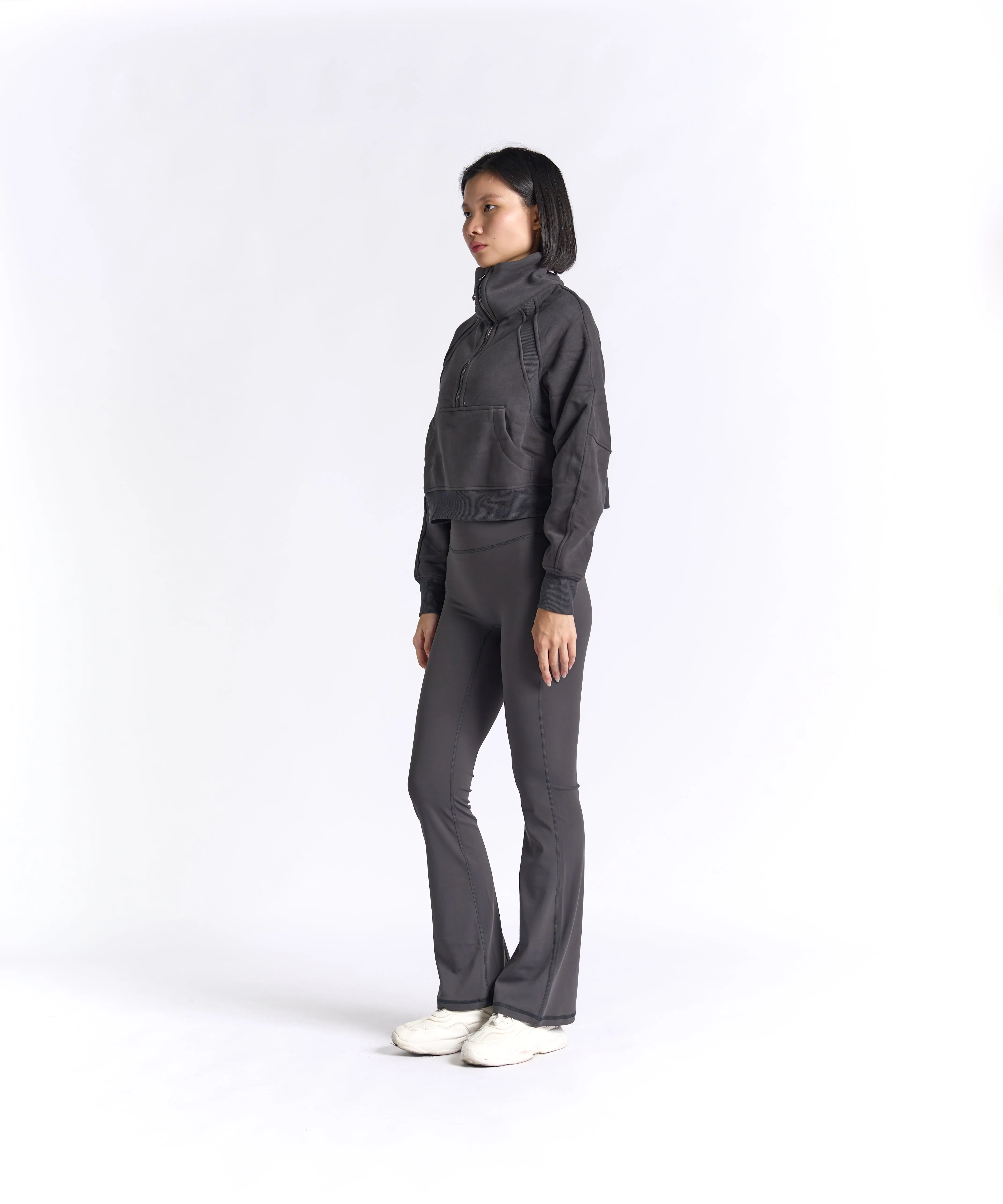 CozyEase Oversized Half-Zip Pullover