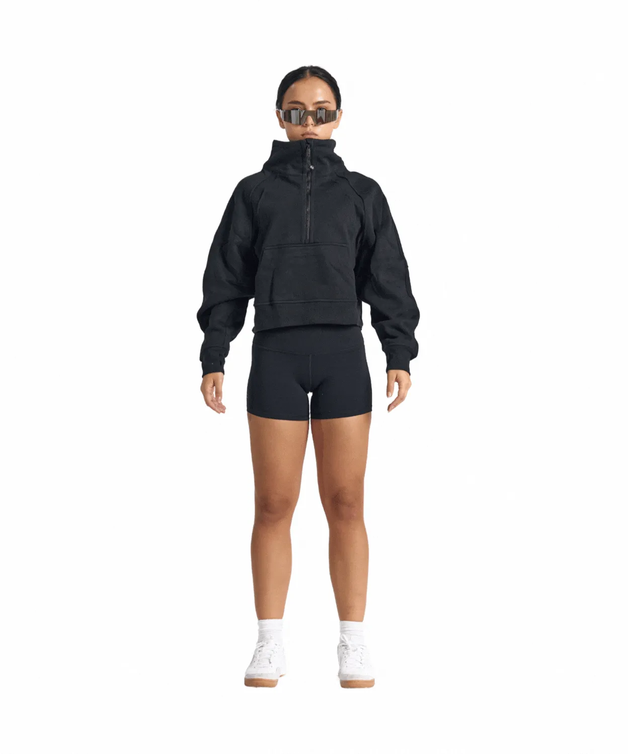 CozyEase Oversized Half-Zip Pullover