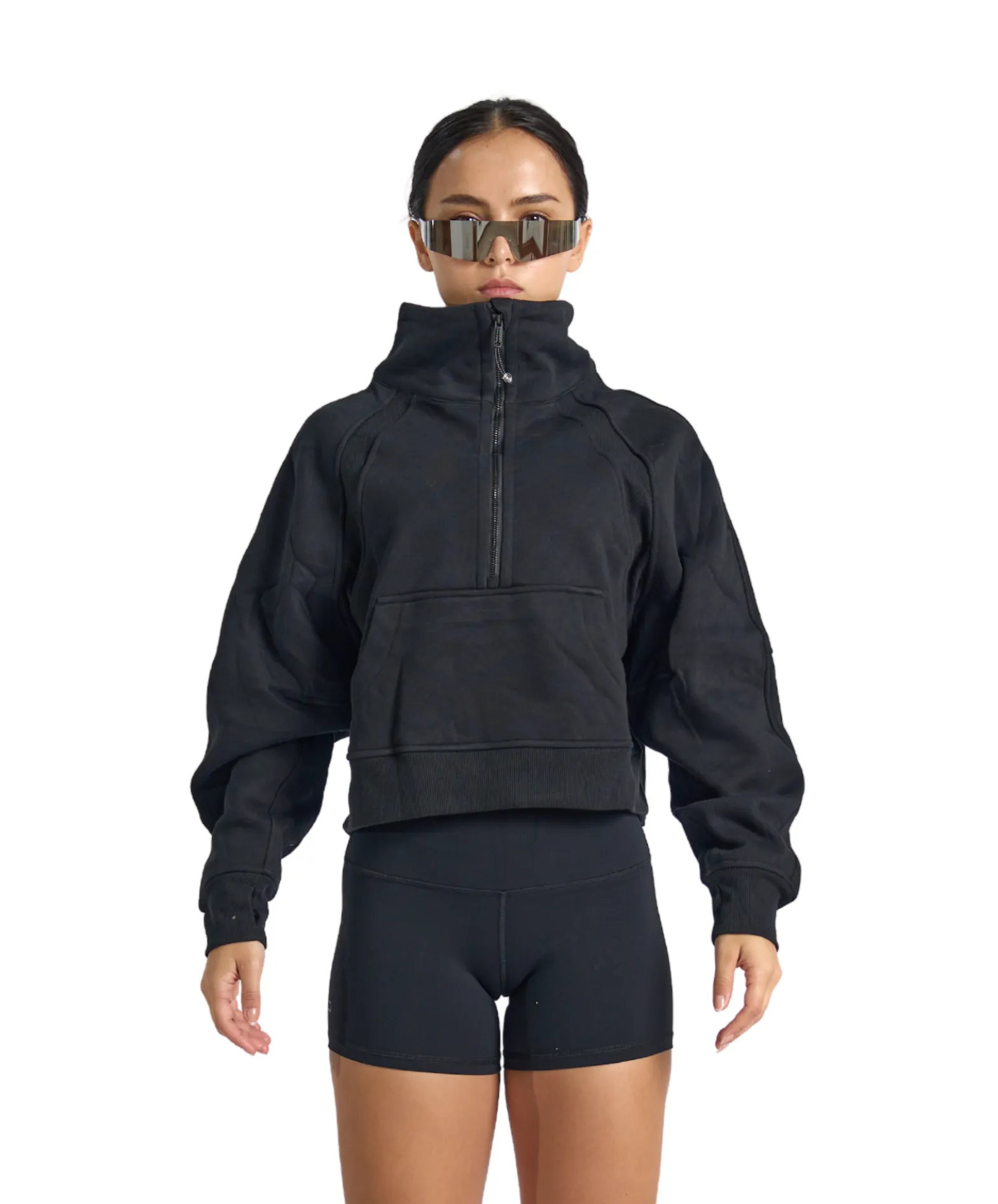CozyEase Oversized Half-Zip Pullover