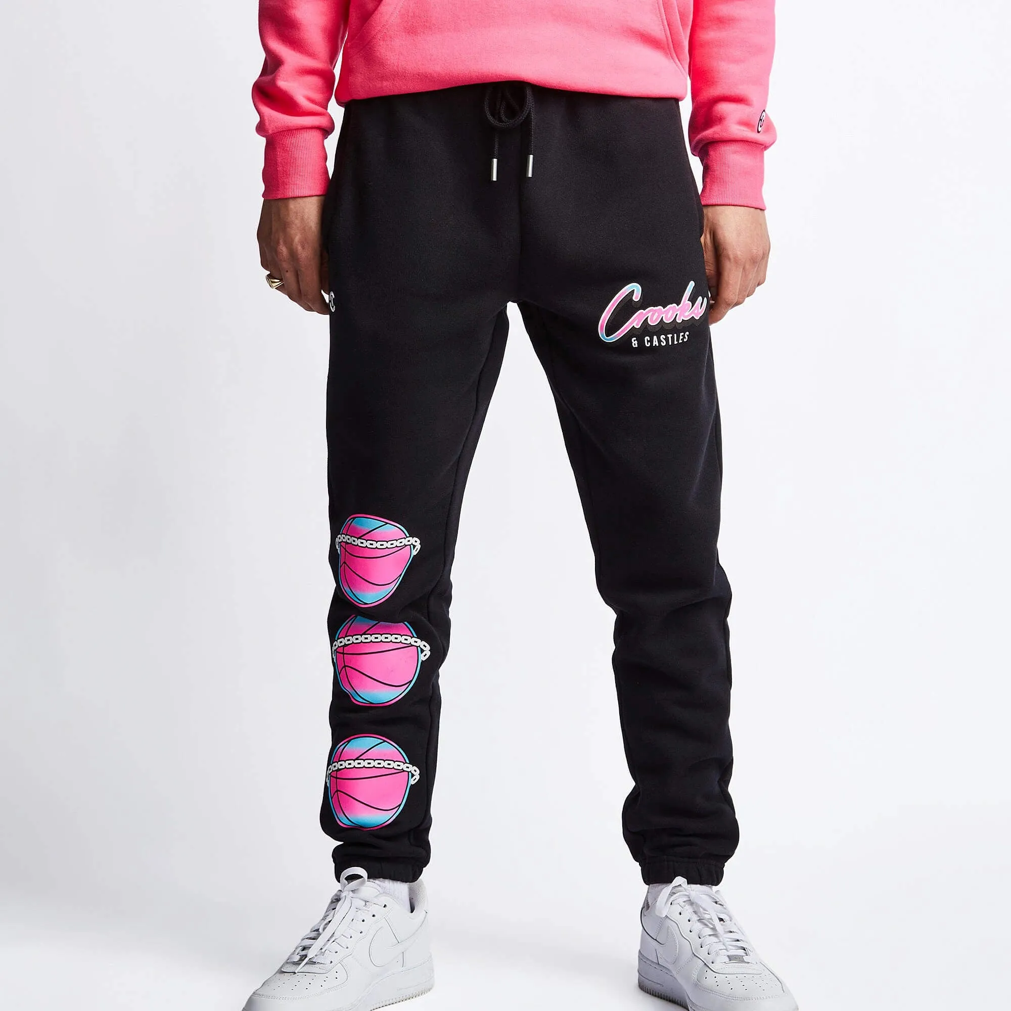 Crooks & Castles Pants Black
