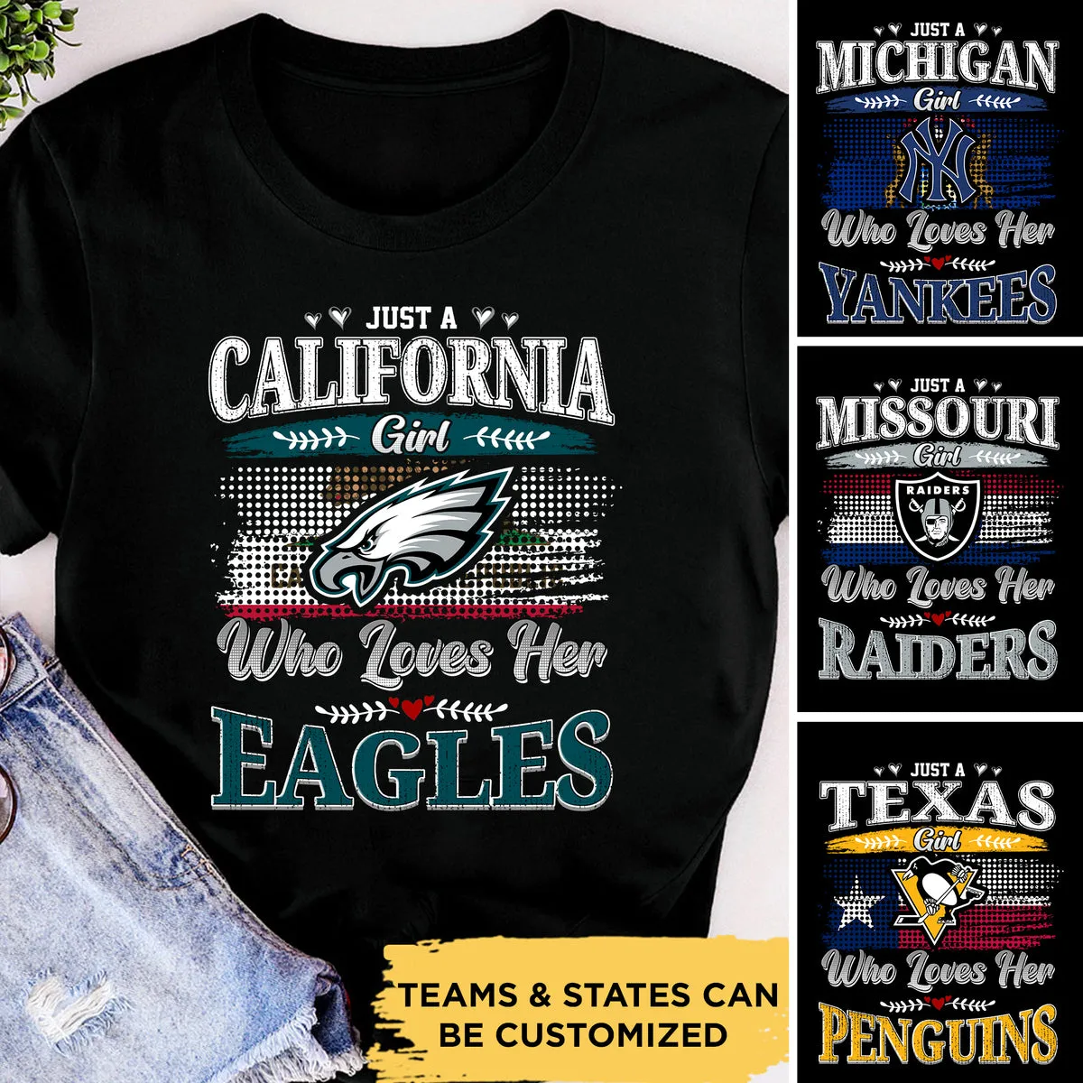Customized Shirt - California Girl