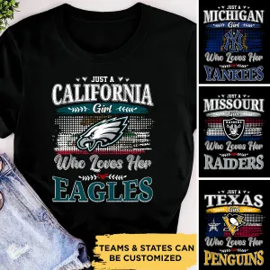Customized Shirt - California Girl