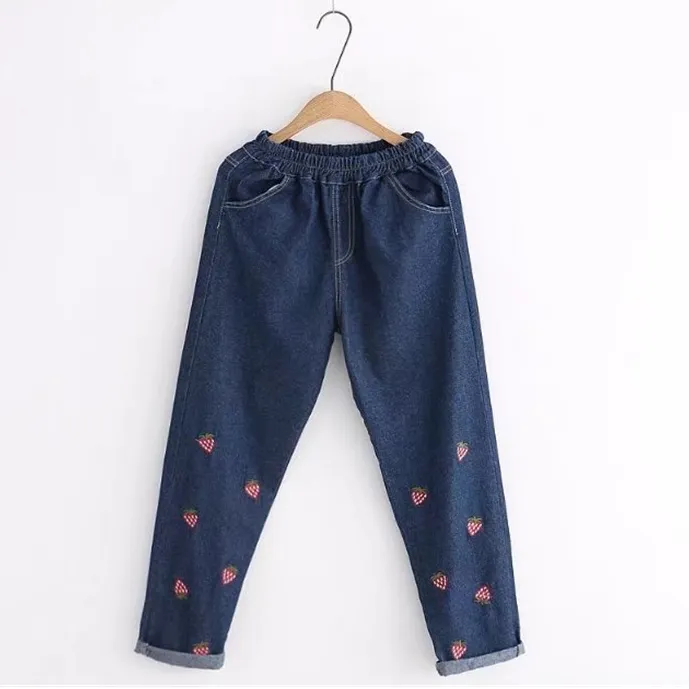 Cute strawberry jeans yc20972