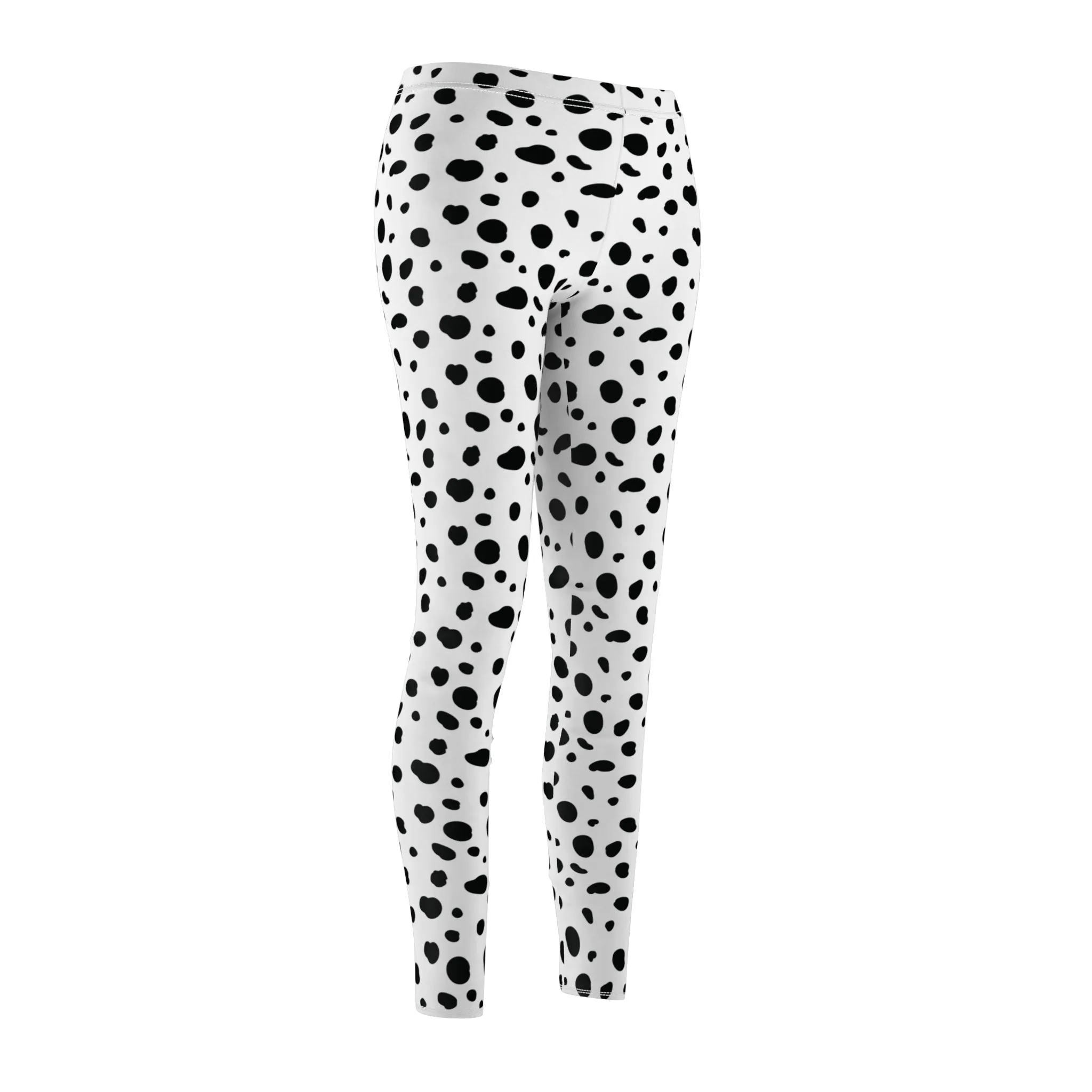 Dalmatian Print Womens Yoga Pants Dalmatian Costume - Saiko Studio