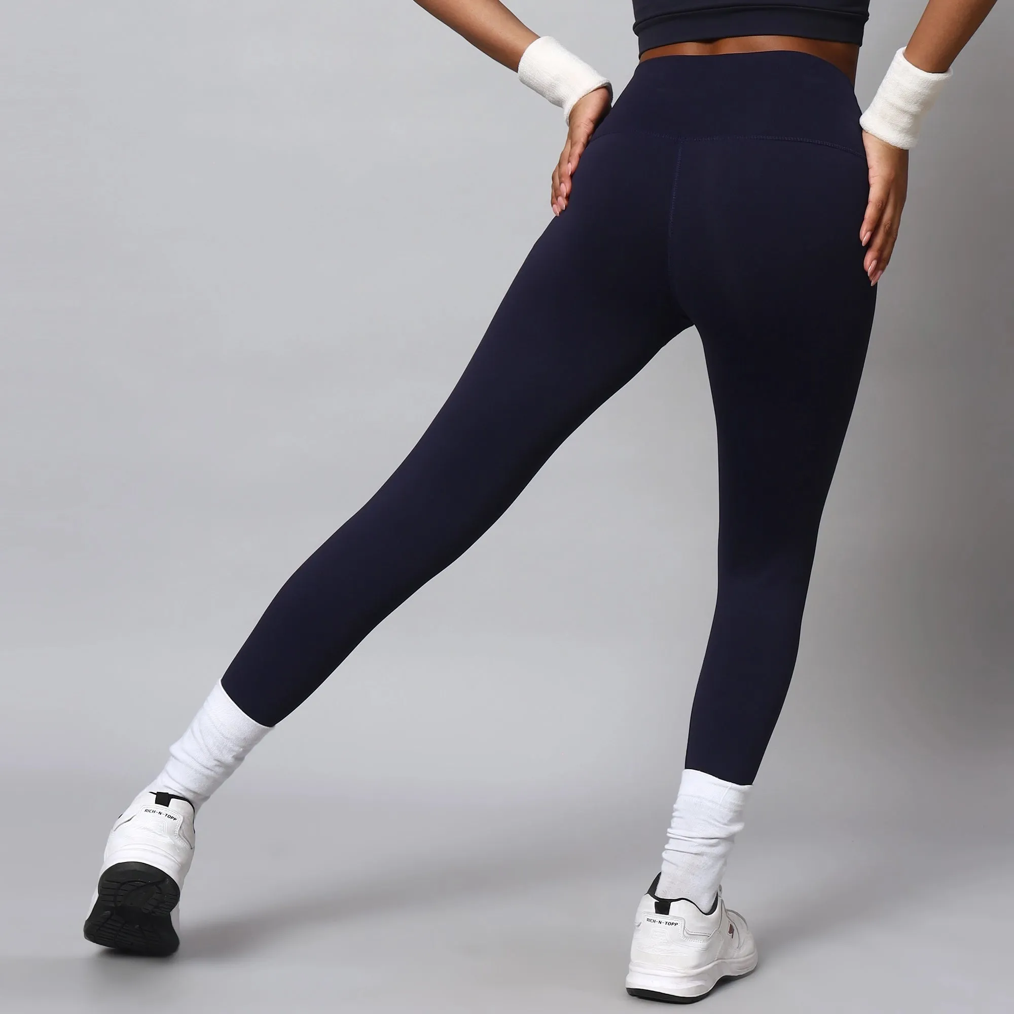 Dark Ice Blue Leggings