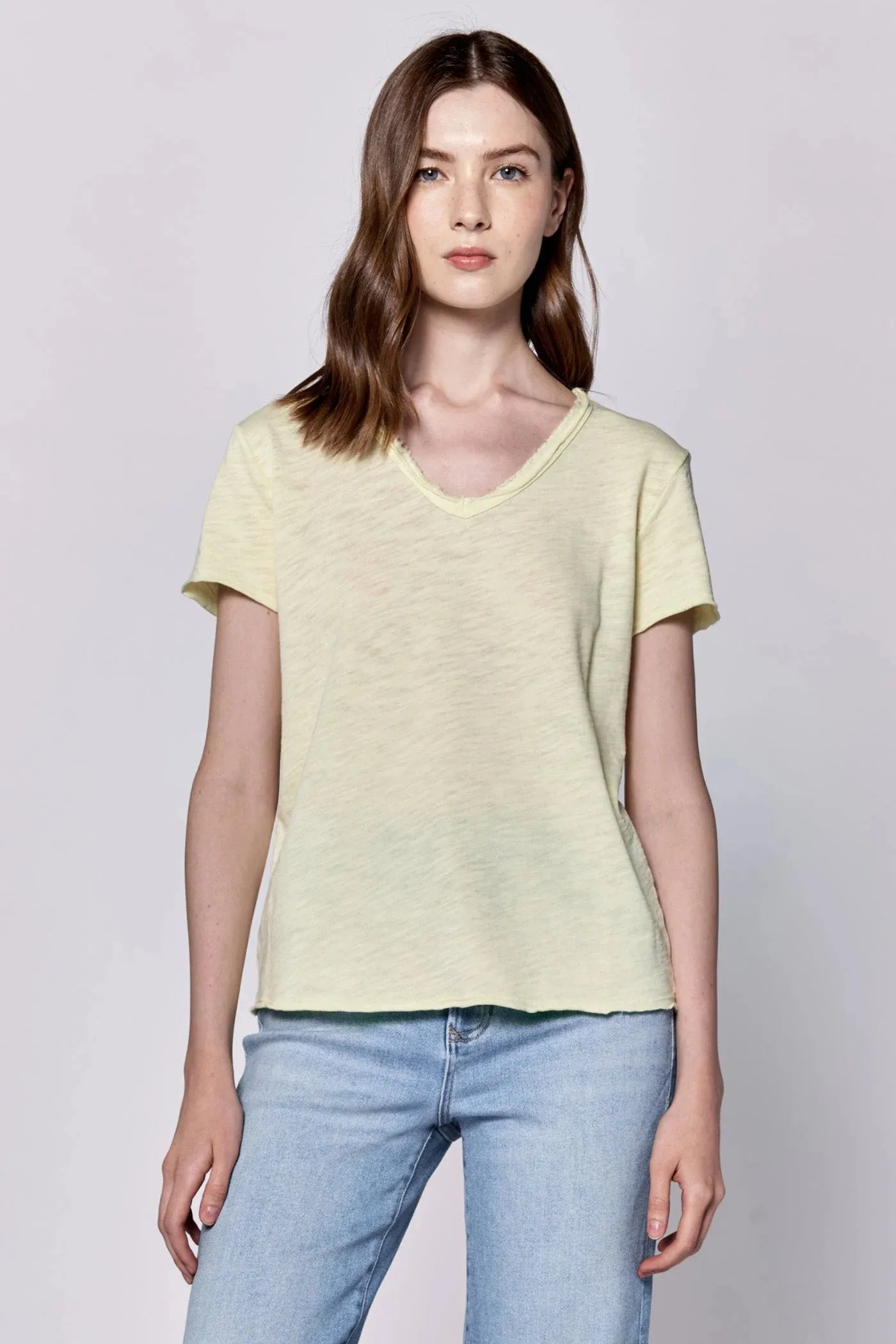 Dear John Vanya V-Neck Short Sleeve Shirt
