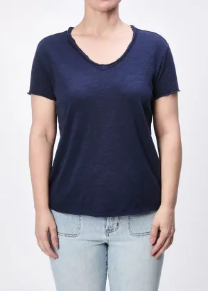 Dear John Vanya V-Neck Short Sleeve Shirt
