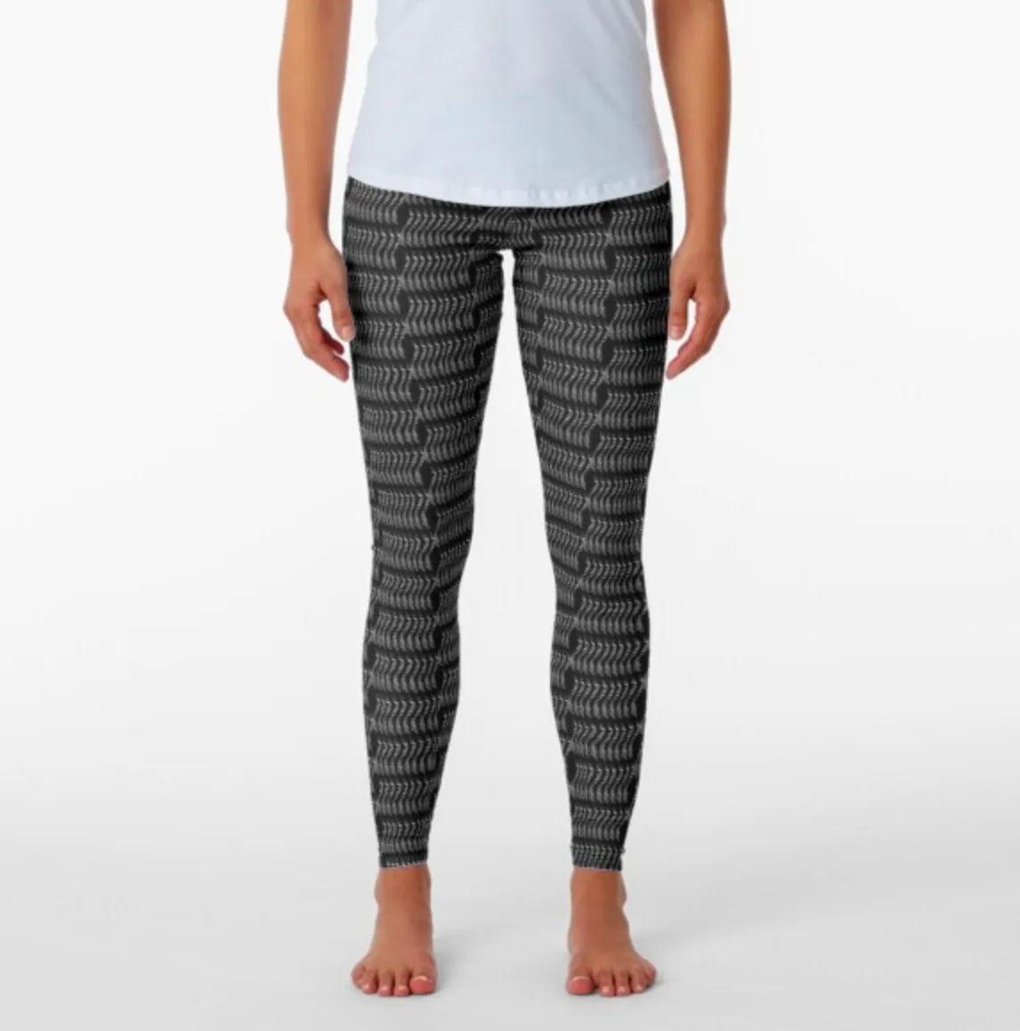 Designer Leggings - Black is Not Black