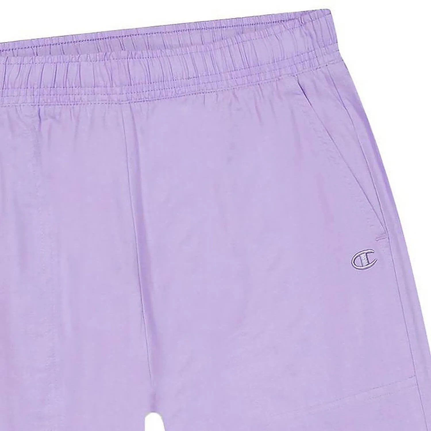 Dámske tepláky Champion wmn's Woven elastic cuff pants fialové