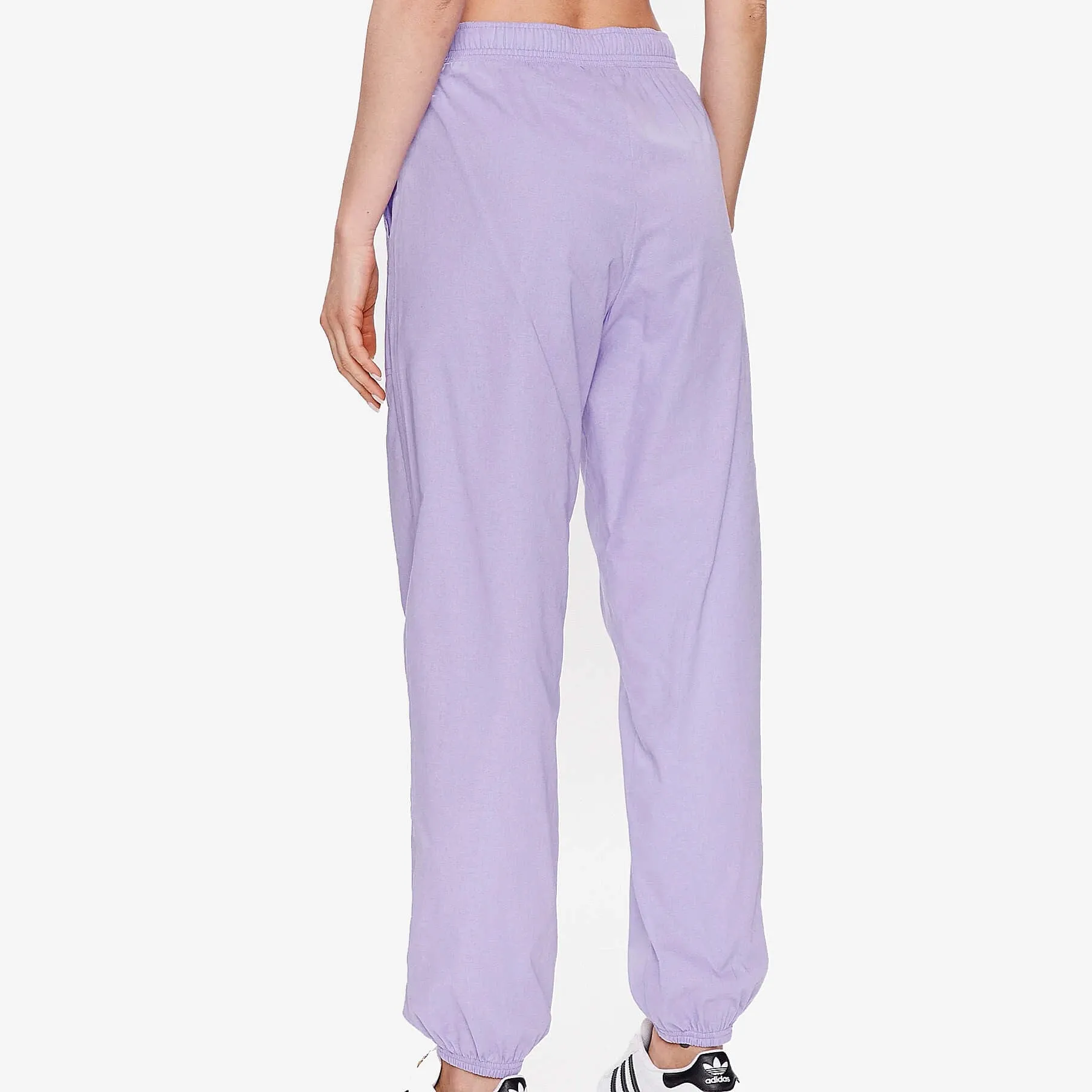Dámske tepláky Champion wmn's Woven elastic cuff pants fialové