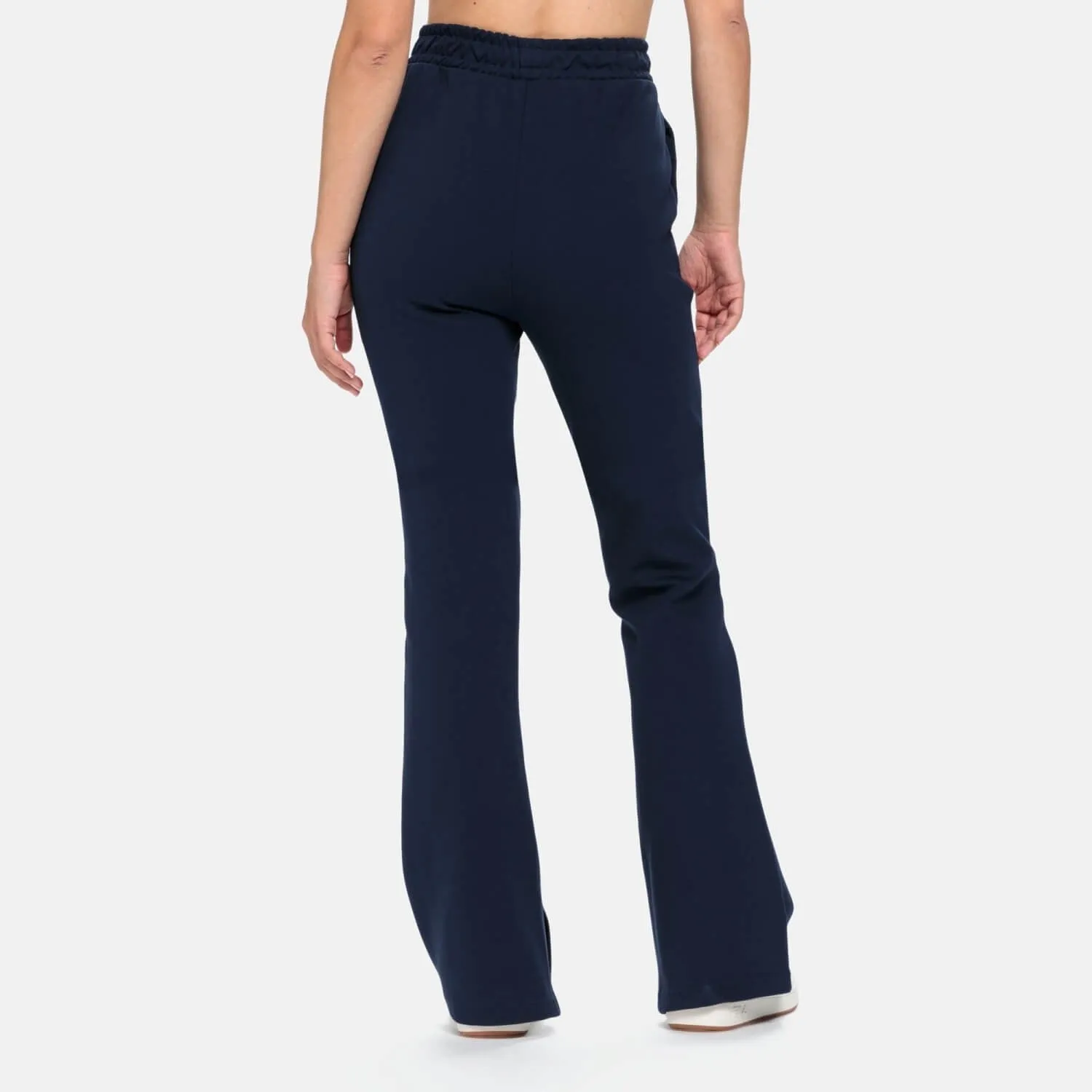 Dámske tepláky FILA TOYONAKA pintuck pants tmavomodré
