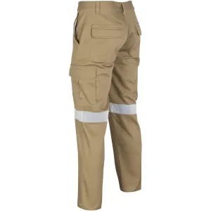 DNC Cotton Drill Cargo Pants With 3M R/Tape (3319)