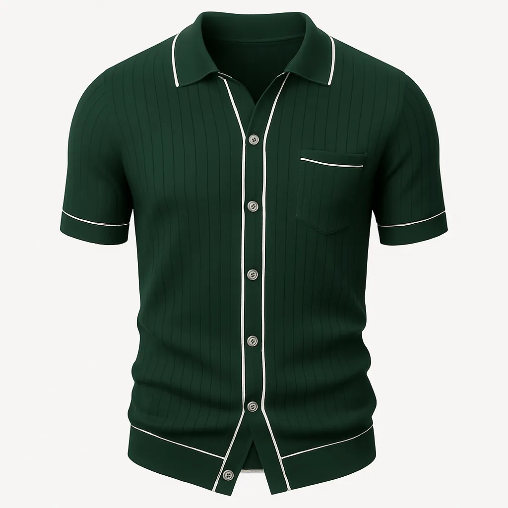 Domoir | Clean-Cut Cotton Shirt