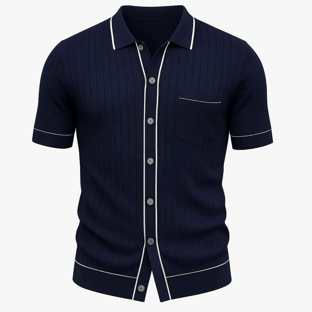 Domoir | Clean-Cut Cotton Shirt