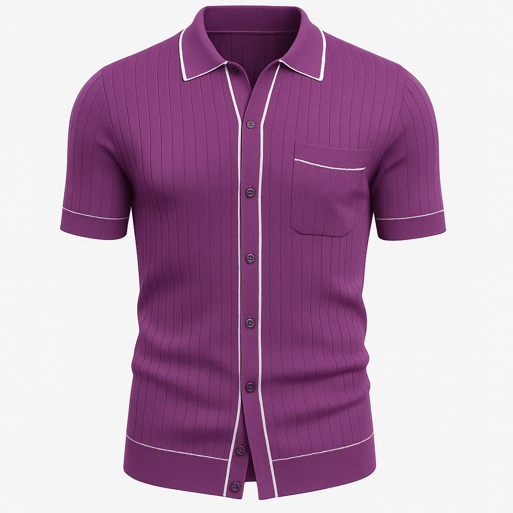 Domoir | Clean-Cut Cotton Shirt