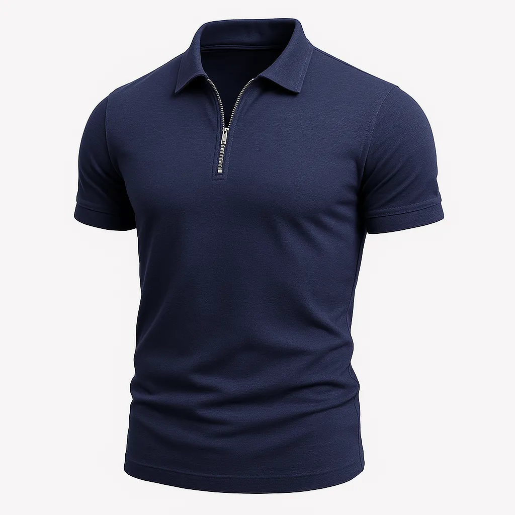Domoir | Refined Sleeve Polo Shirt
