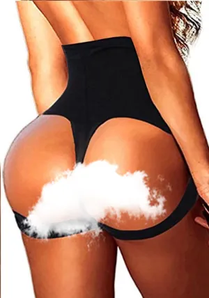 Elegant High-Waist Hollow Lace Shapewear Panty for a Flawless Silhouette