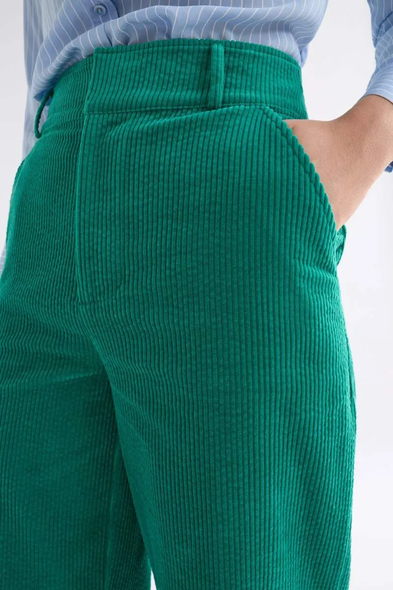 Elk the Label Rhes Cord Pant in Island Green