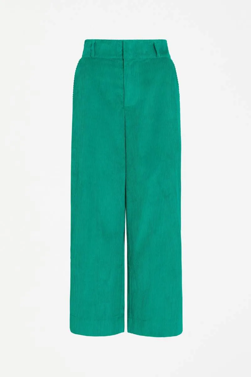 Elk the Label Rhes Cord Pant in Island Green