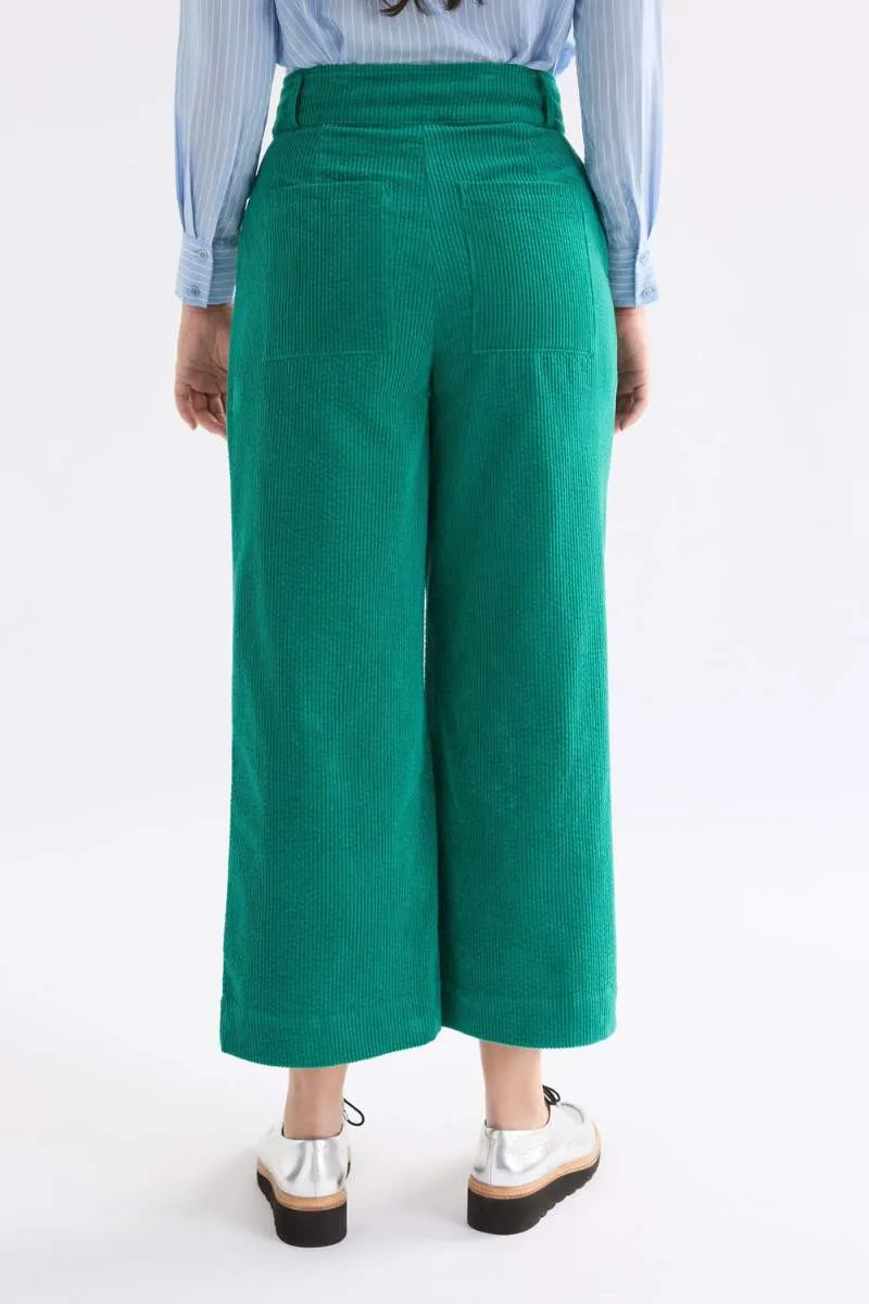 Elk the Label Rhes Cord Pant in Island Green