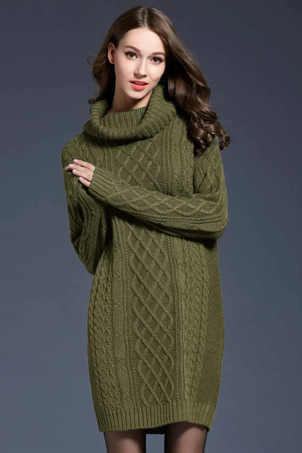 Els | Knitted Sweater Dress for Fall & Winter