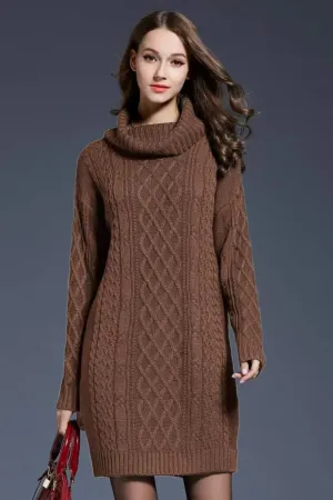 Els | Knitted Sweater Dress for Fall & Winter