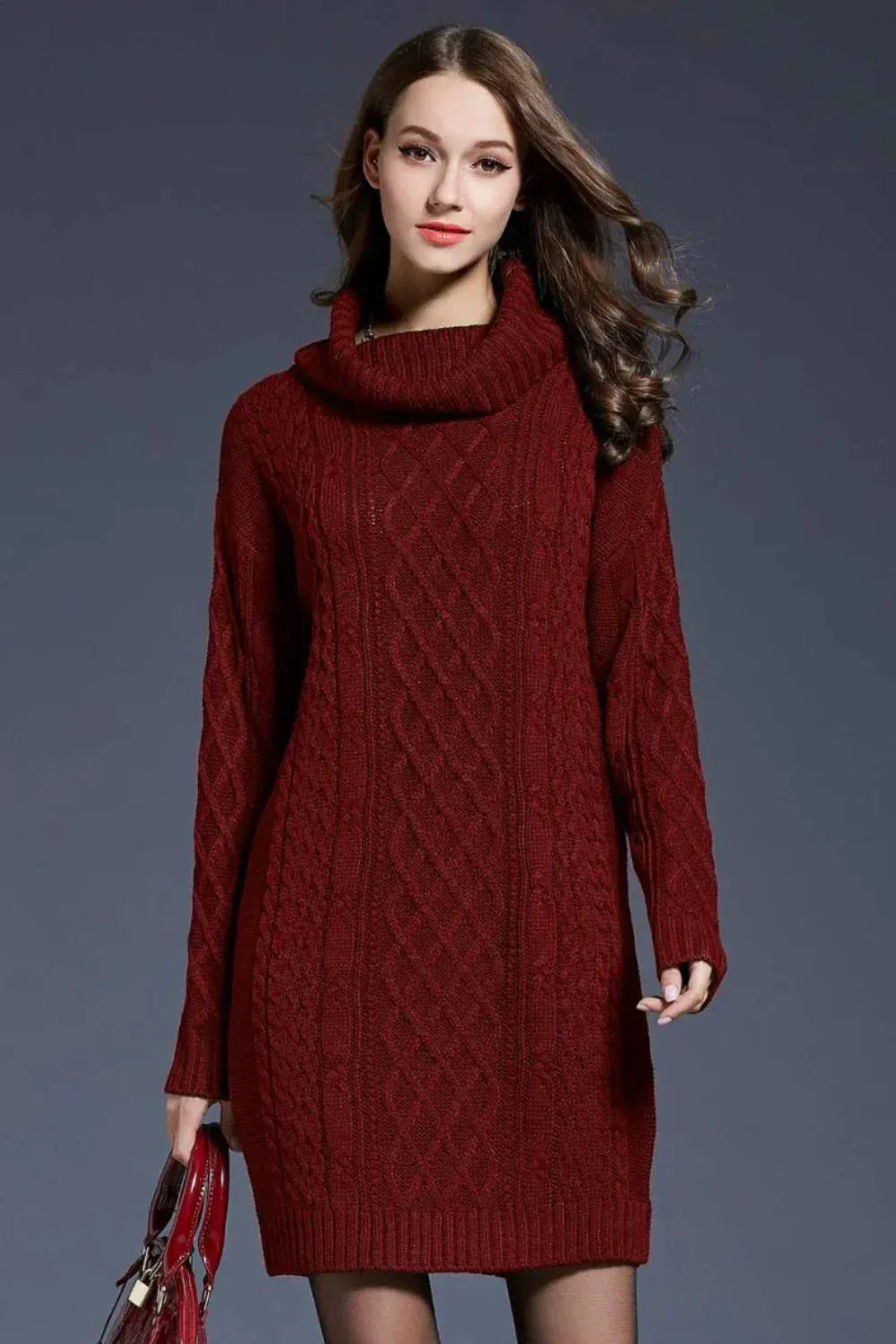 Els | Knitted Sweater Dress for Fall & Winter