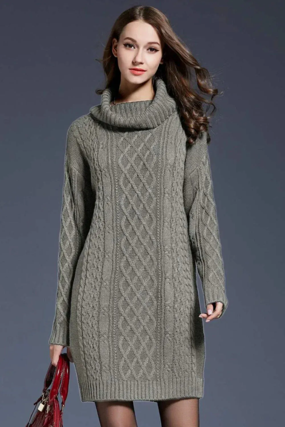 Els | Knitted Sweater Dress for Fall & Winter