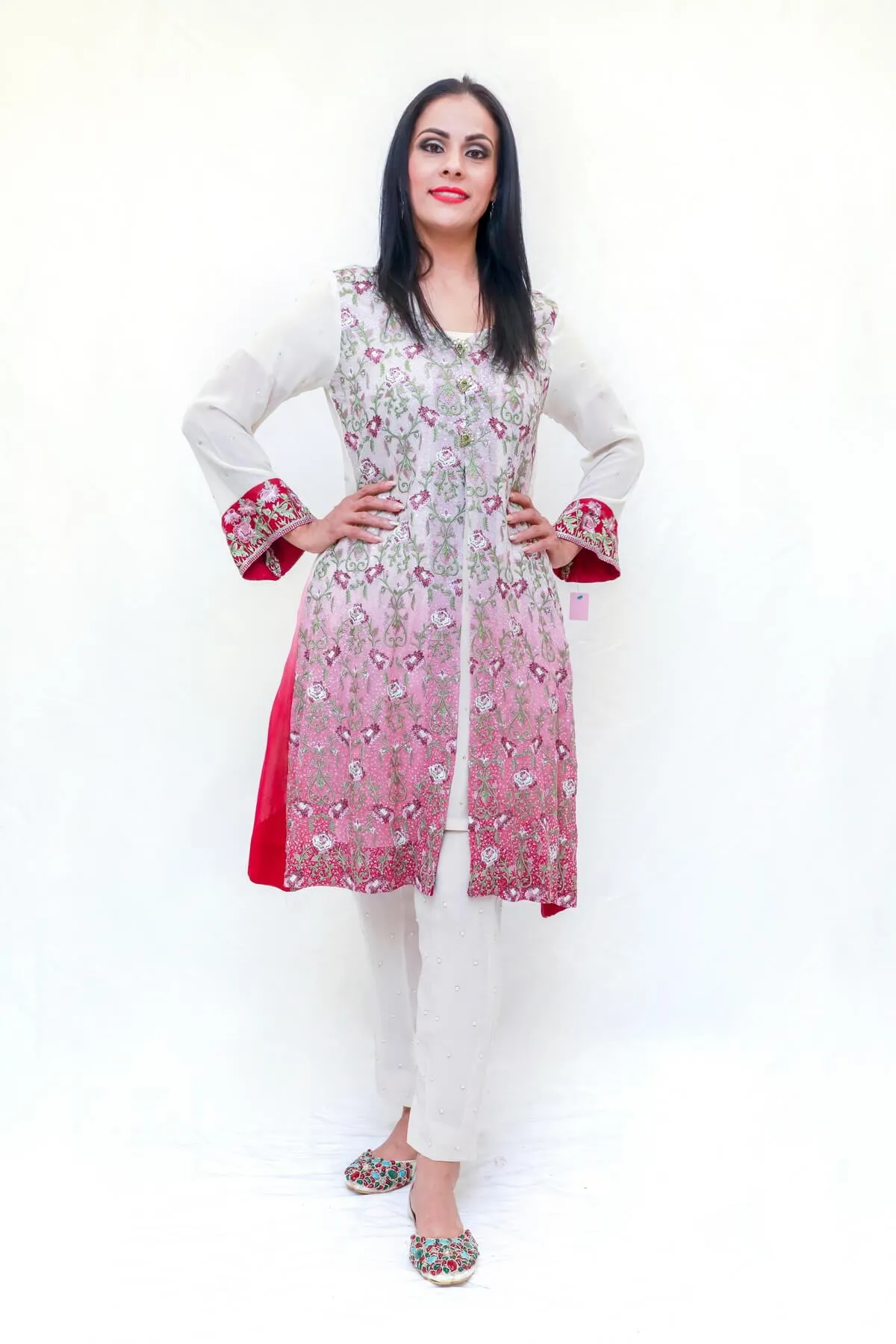 Embroidered Chiffon Shalwar Kameez