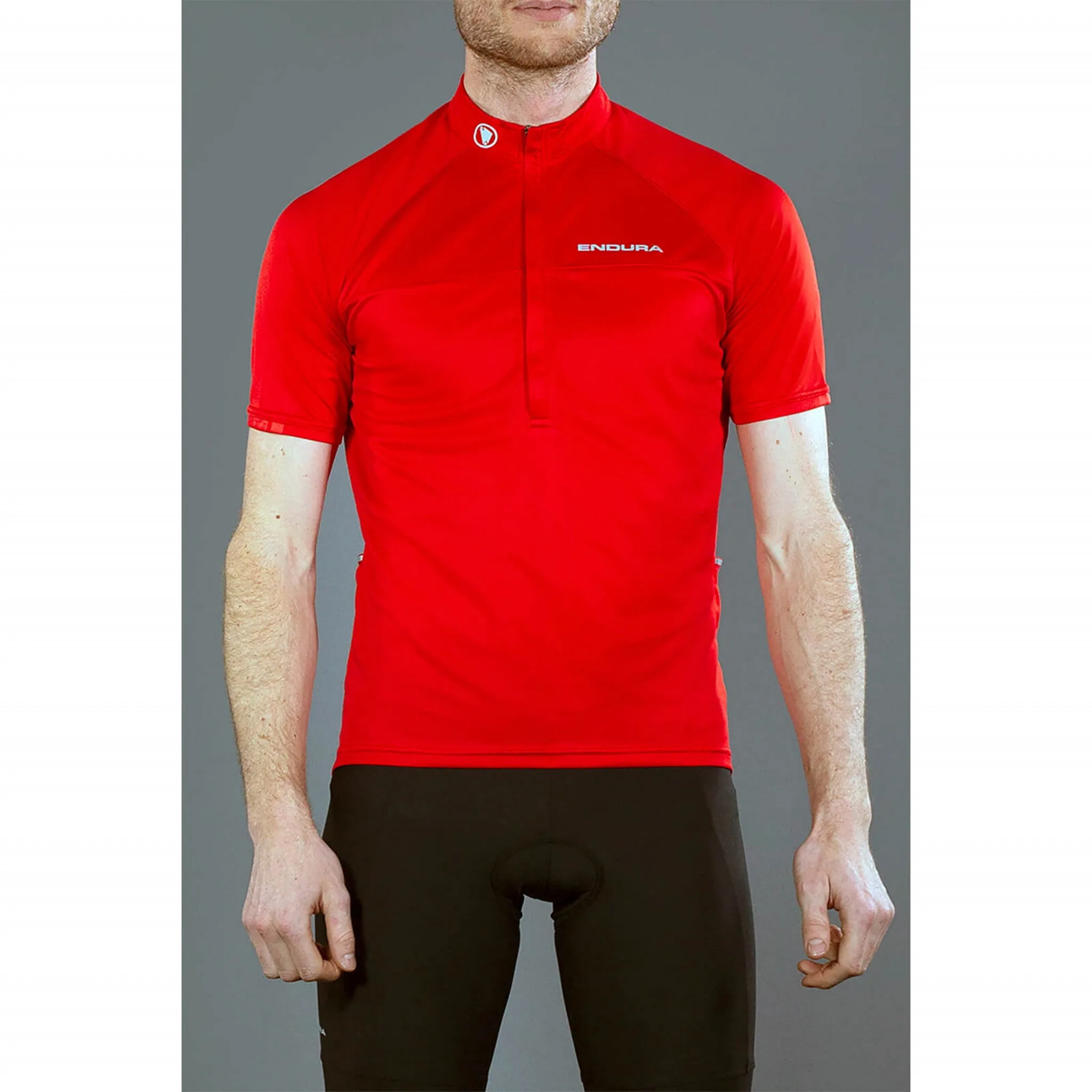 Endura Men's Xtract II Short Sleeve Jersey Red