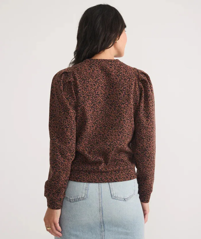 Enya Puff Sleeve Sweatshirt