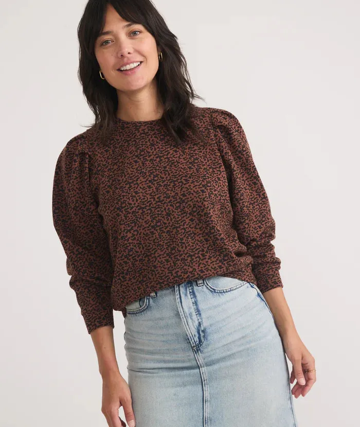 Enya Puff Sleeve Sweatshirt