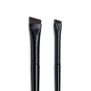 Eyebrow Brush Extra Thin Eyeliber Brush for Concealer, Outlining Eyebrows, Eyelid for Liner，Pack of 2