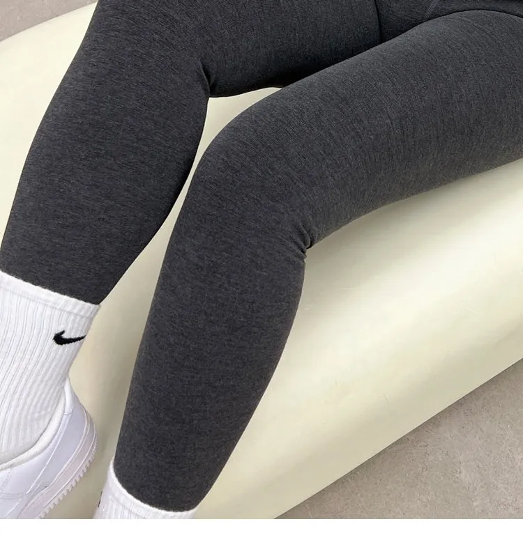 Ezra Solid Color Long Pencil Leg Leggings
