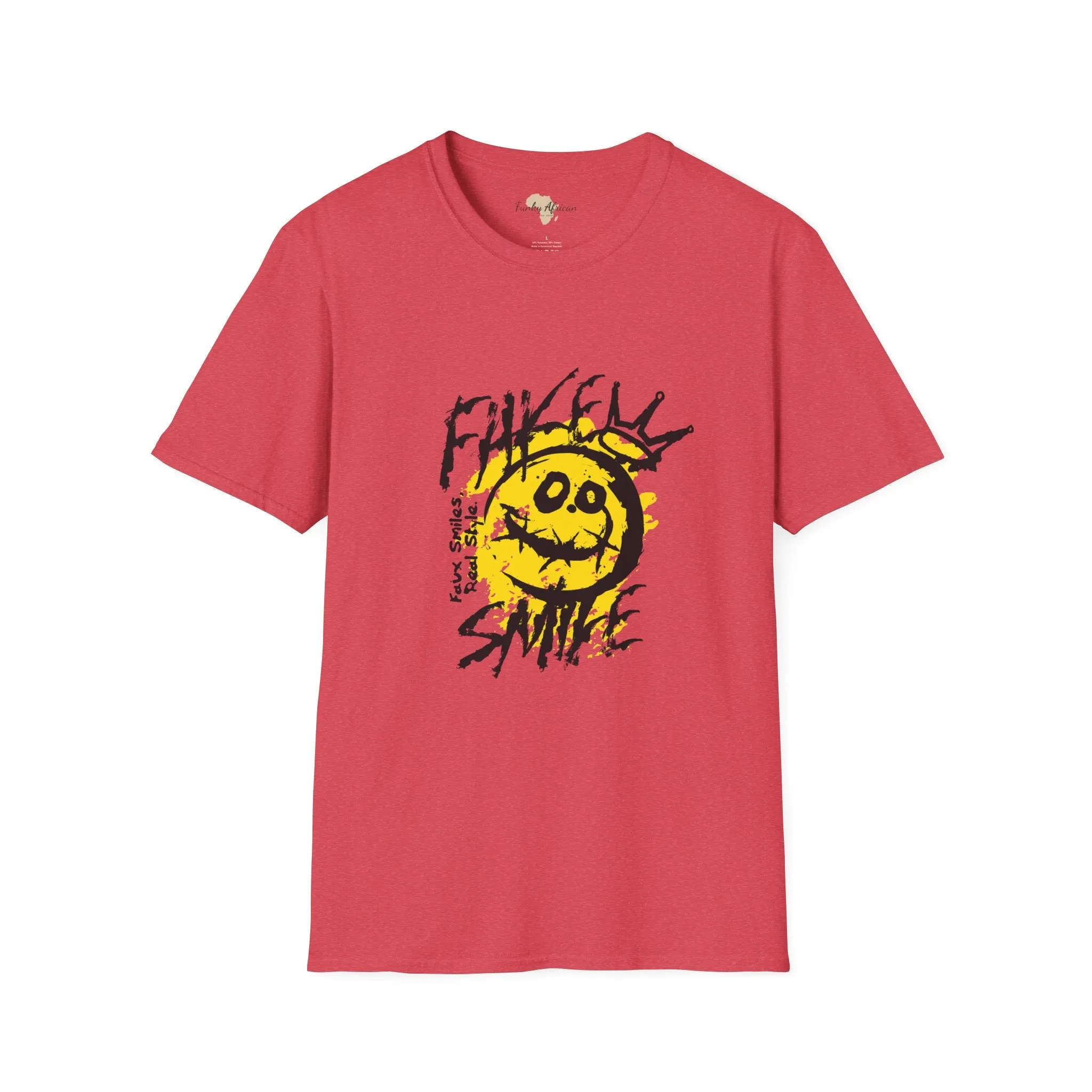 Fake smile unisex tee