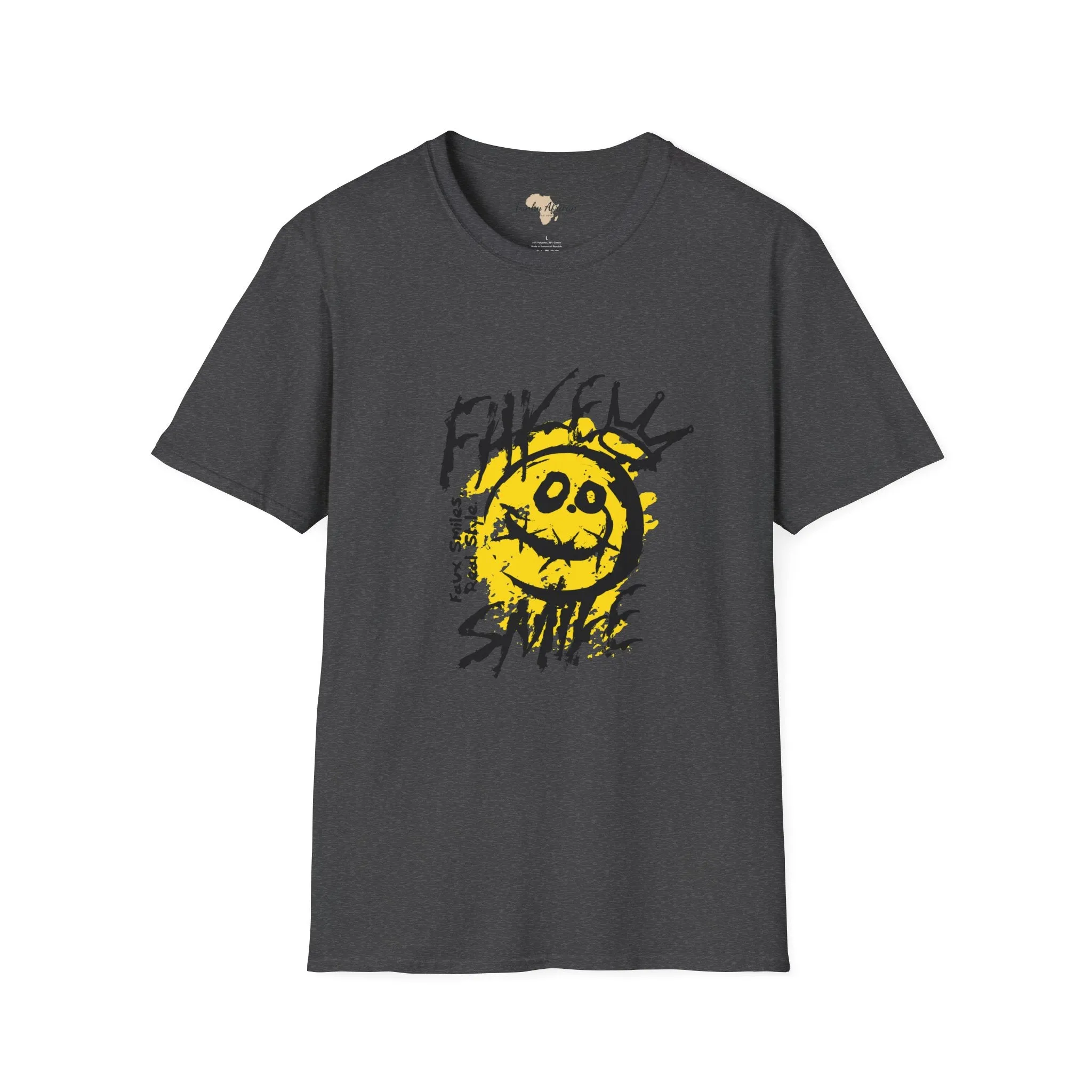 Fake smile unisex tee